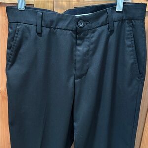 Amazon Essentials Men's Black Pants; 29x34; Like Nee Condition